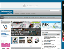 Tablet Screenshot of interviewonline.ch